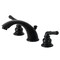 Kingston Brass KB960 Widespread Bathroom Faucet with Retail Pop-Up, Matte Black KB960 - alternate 1